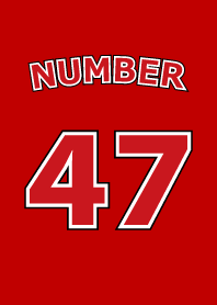 Number 47 red version