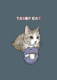 tabbycat6 - dark steel blue