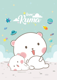 Kuma Love Galaxy Mint