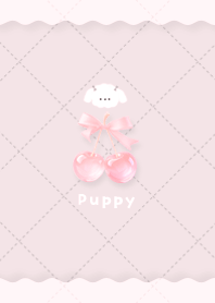 pink A cute world with puppies 02_2