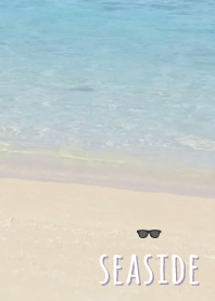 海辺 サングラス'パープル'