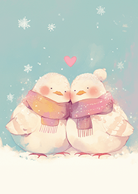 可愛の情侶呆頭鵝❤️
