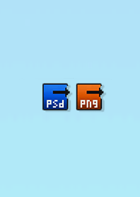 Simple psd png folder