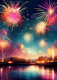 Beautiful Fireworks Theme#885