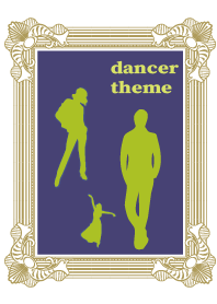 dancer theme (classic blue color)