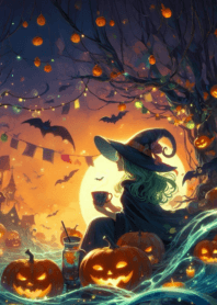 cute little witch halloween V. 35