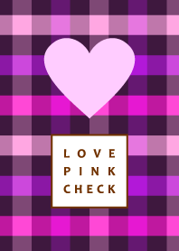 ★LOVE PINK CHECK★