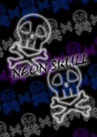 SKULL -Neon style-
