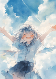 [更新]水彩素描動漫女孩