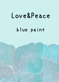 油絵アート【blue paint 169】
