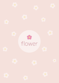ดอกไม้ <ดอกไม้> สีชมพูคอรัล.