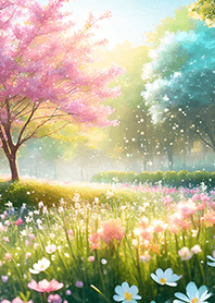 Beautiful real scenery(Spring-815)