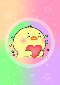 ลูกไก่ กับสีพาสเทส เรียบง่าย