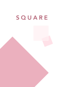 SIMPLE SQUARE-pink-