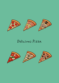 來點美味披薩(薄荷綠色)