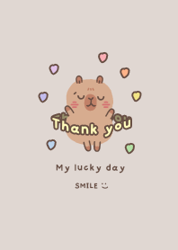 Thank you Capybara