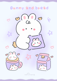 Bunny and bread :)