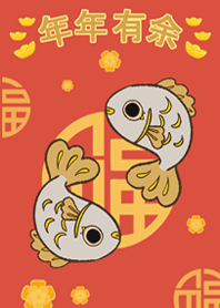 ธีม เทพเจ้าแห่งความร่ำรวย(ปลาเงินคู่) 02