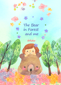The Bear in Forest and me-RV