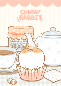Chubby Rabbit-Tea Time