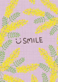 Mimosa and hemp Purple4 from Japan