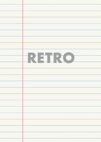 Retro Notebook Paper