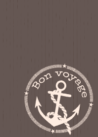 Bon voyage 02 (anchor) + charcoal