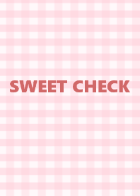 =SWEET CHECK=cherrypink