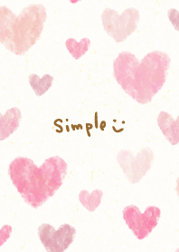 Watercolor heart simplicity20