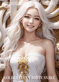 Golden Lucky White Snake 93