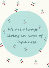 さくらんぼ / ivory green