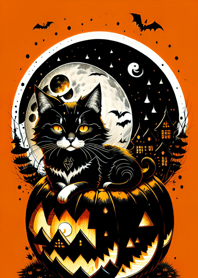 halloween cat F256E8