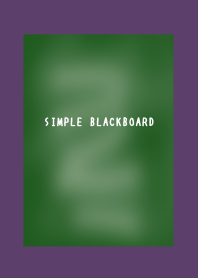 SIMPLE BLACKBOARD/DEEP PURPLE