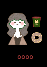 Cafe color girl