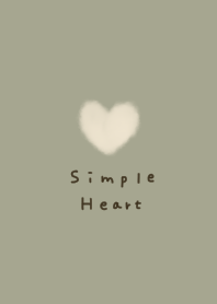 Cream khaki and fluffy hearts.