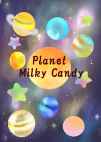 Planet Milky candy Theme