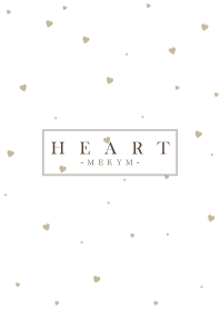 HEART-BEIGE SIMPLE 22
