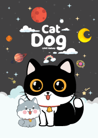 ทาสหมาแมว ก้อนเมฆน่ารัก สีดำ