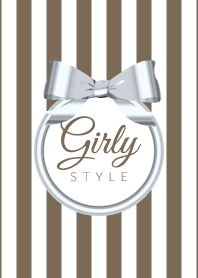 Girly Style-SILVERStripes-ver.12
