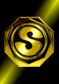 Adult's brilliant gold(initial "S")