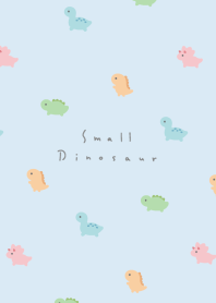 Small Dinosaur pattern(NL)/aqua BW