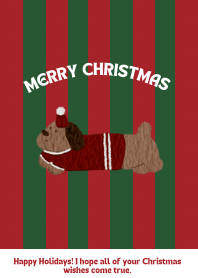 Christmas doggy