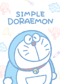 Doraemon (Simple White)
