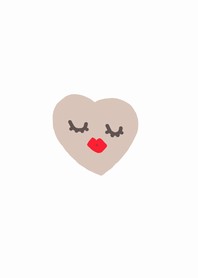 (heart face)