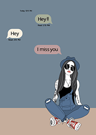 Hey. I miss you