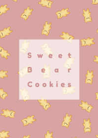 Sweet Bear Cookies (red)