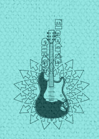 Electricguitar arrow ver_Green9