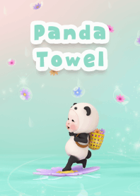 熊貓毛巾
