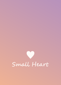 Small Heart *Orange+Purple*