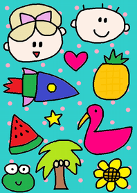 (Children x summer)
